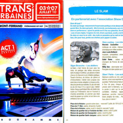 Prog Transurbaines Clermont-Fd 06/2010