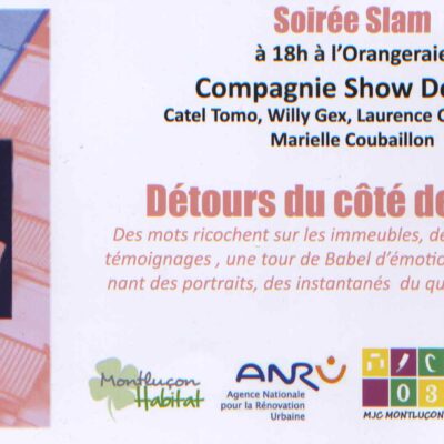 Invitation Montluçon (03) 04/2013