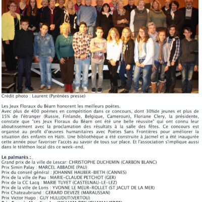Pyrénées Presse (64) 11/2013